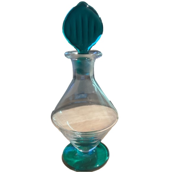 Set, perfume blown bottles, Egyptian blown ,2 of them, Hungarian the gre… - Picture 4 of 5